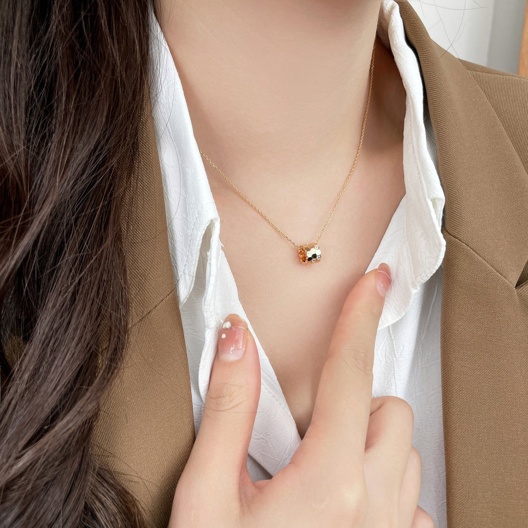 [Aetheris]BEE MINI PEDANT DIAMOND NECKLACE