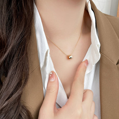 [Aetheris]BEE MINI PEDANT DIAMOND NECKLACE