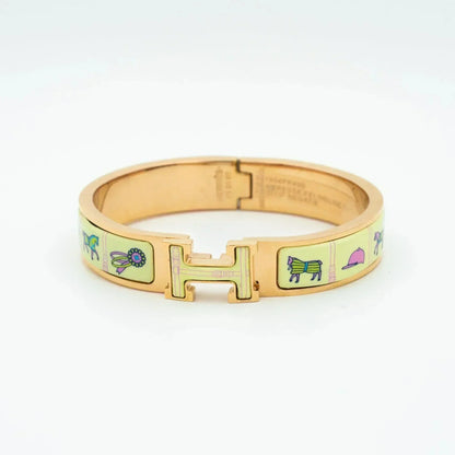 [Aetheris]H ROSE GOLD BRACELET CREAM CERAMIC
