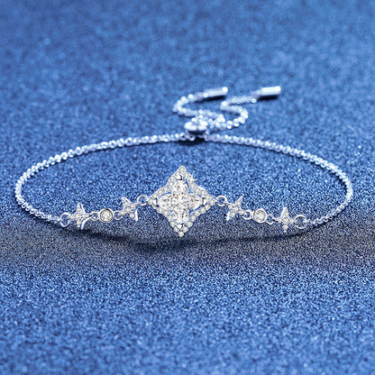 [Aetheris]MARQUISE-KLEE-MOISSANIT-ARMBAND
