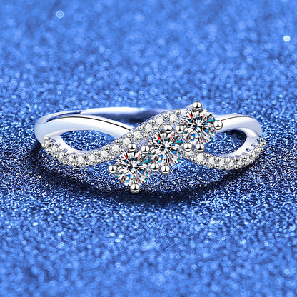 [Aetheris]VERSCHLINGENDE LIEBE MOISSANITRING