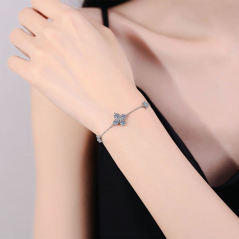[Aetheris]KLEE GLÜCKSAUFLÖSER MOISSANITE ARMBAND