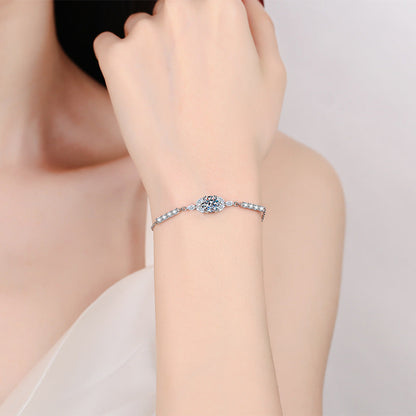 [Aetheris]BLOOMING STAR-FLOWER MOISSANIT-ARMBAND