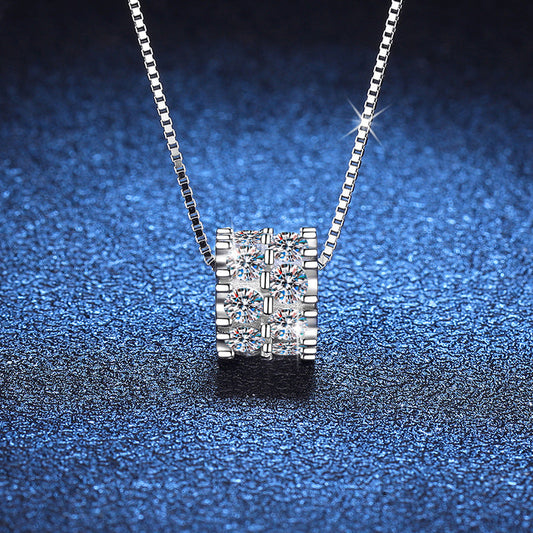 [Aetheris]ELEGANT SLIM-WAIST MOISSANITE NECKLACE