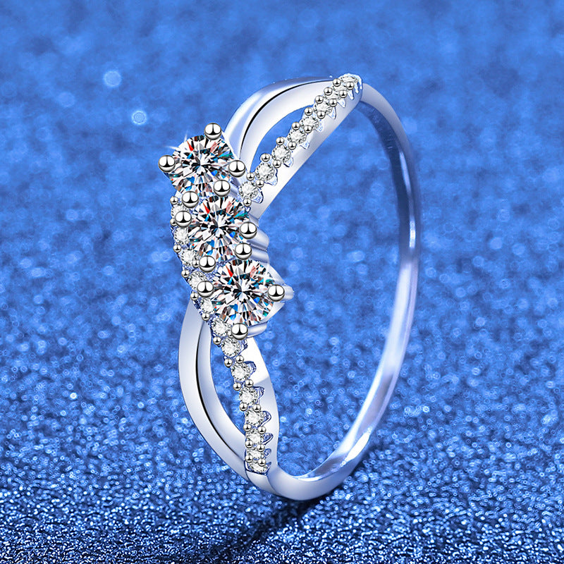 [Aetheris]VERSCHLINGENDE LIEBE MOISSANITRING