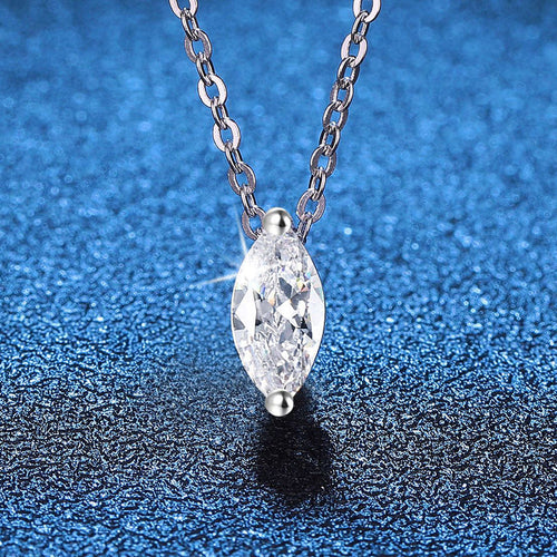 [Aetheris]HOCHWERTIGE MOISSANITE-HALSKETTE IM MARQUISE-SCHLIFF