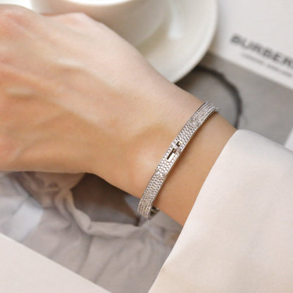 [Aetheris]KELLY BRACELET DIAMOND PAVED