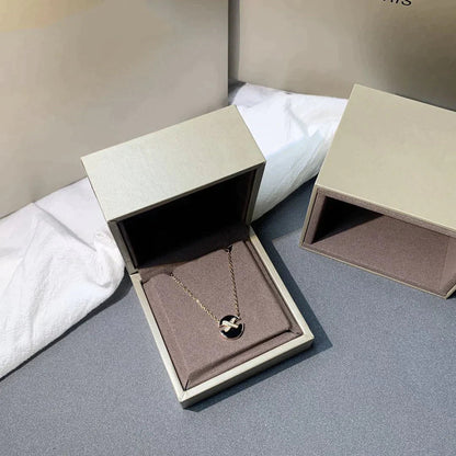 [Aetheris]JEUX DE ROSE GOLD DIAMOND NECKLACE