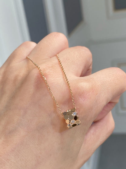 [Aetheris]BEE LOVE DIAMOND NECKLACE