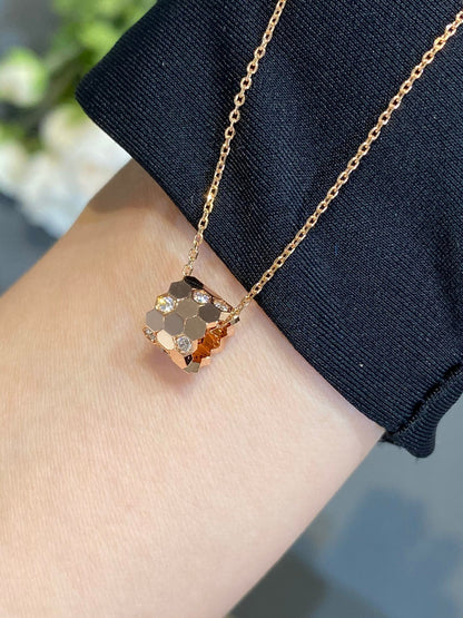 [Aetheris]BEE LOVE DIAMOND NECKLACE