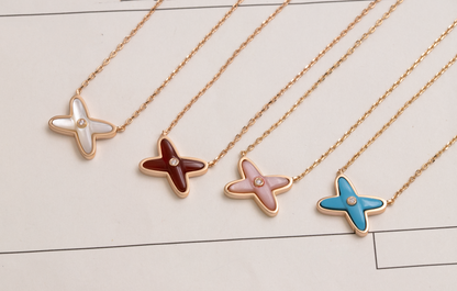 [Aetheris]JEUX DE NECKLACE 1 DIAMOND