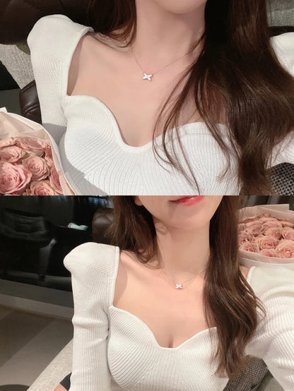 [Aetheris]JEUX DE NECKLACE 1 DIAMOND