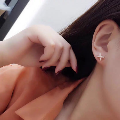 [Aetheris]JEUX DE GOLD DIAMOND EARRINGS