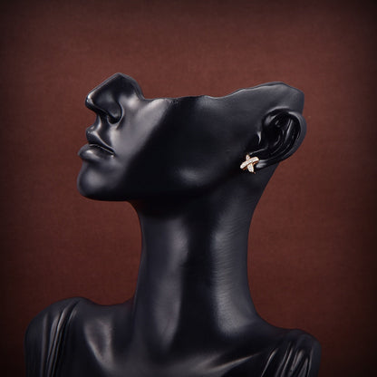 [Aetheris]JEUX DE GOLD DIAMOND EARRINGS