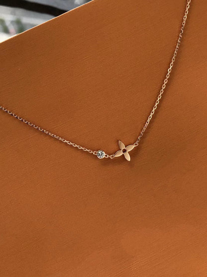 [Aetheris]BLOSSOM PENDANT ROSE GOLD AND DIAMOND