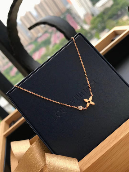 [Aetheris]BLOSSOM PENDANT ROSE GOLD AND DIAMOND