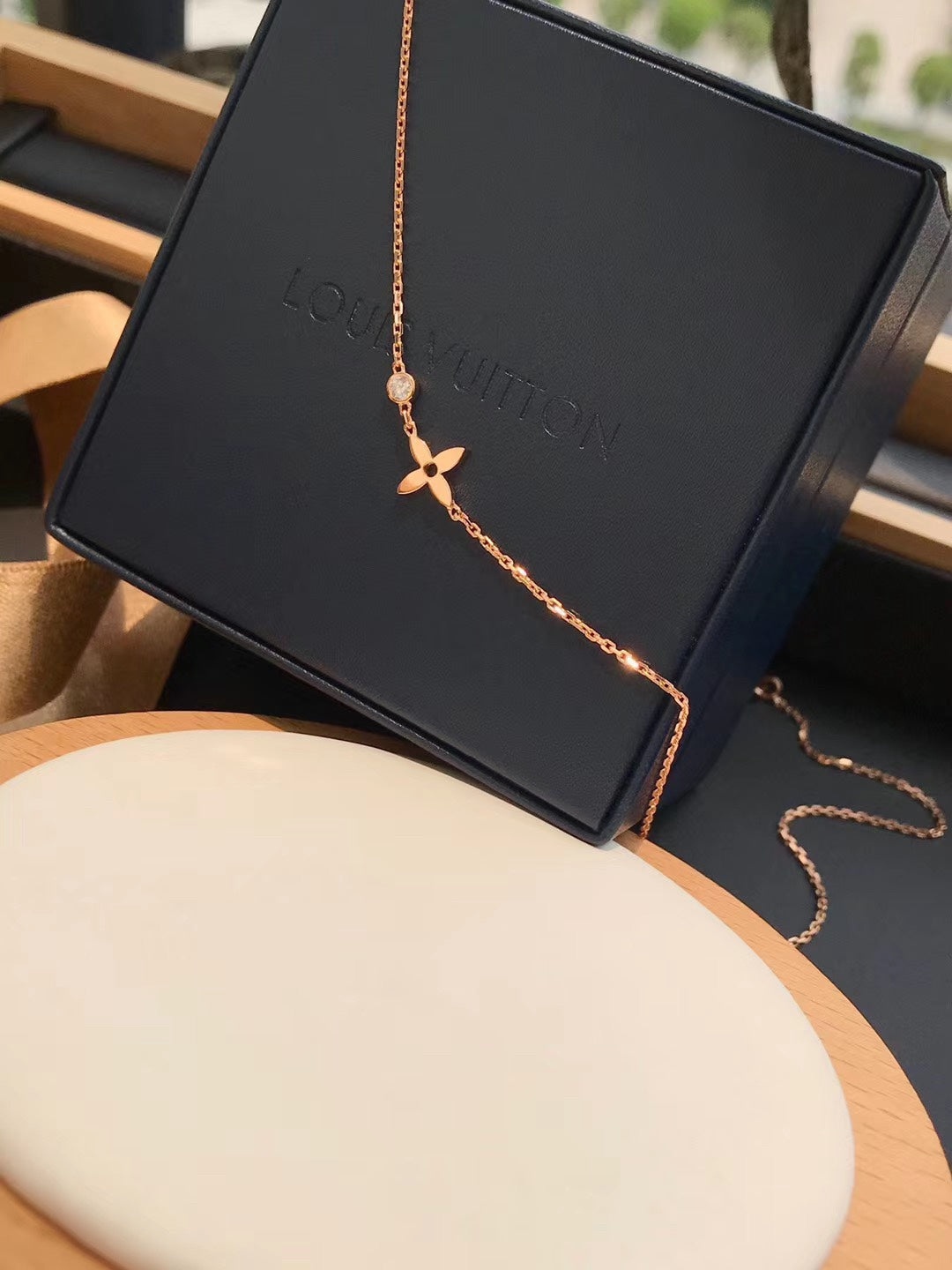 [Aetheris]BLOSSOM PENDANT ROSE GOLD AND DIAMOND