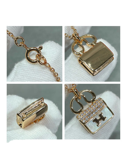 [Aetheris]H CIRCE MOISSANITE PENDANT NECKLACE GOLD