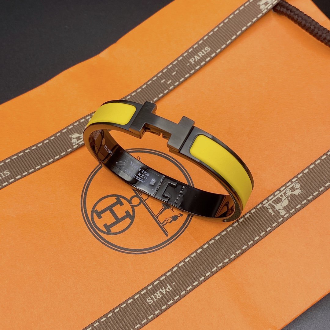 [Aetheris]CLIC HM SO BLACK YELLOW BRACELET