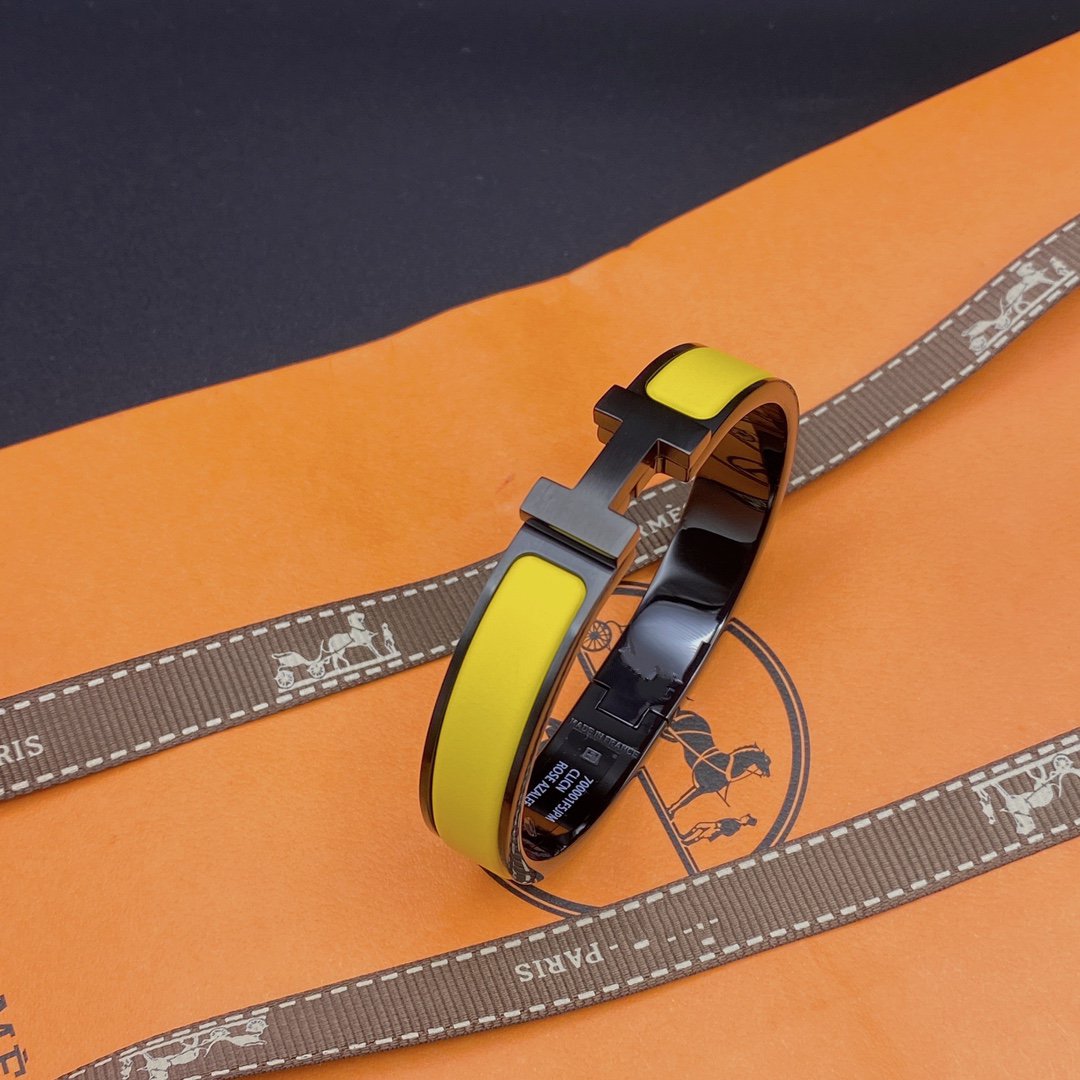 [Aetheris]CLIC HM SO BLACK YELLOW BRACELET