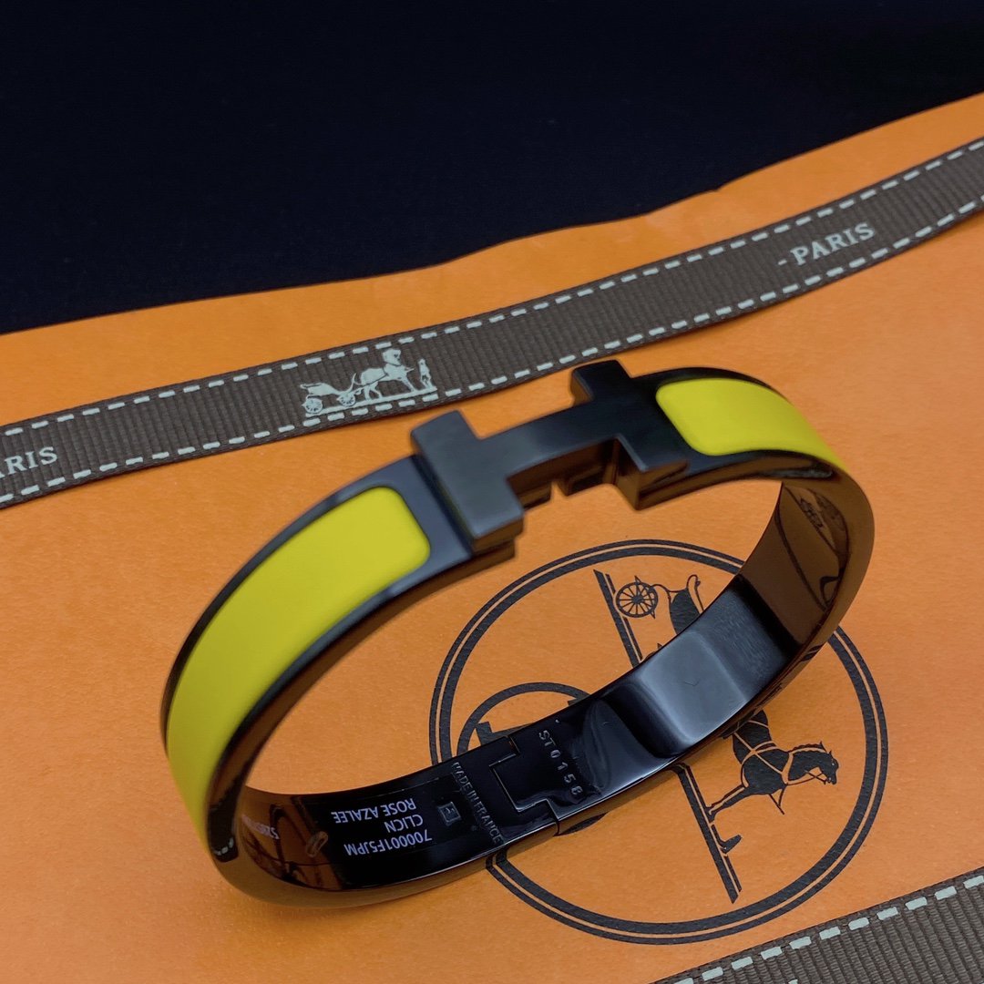 [Aetheris]CLIC HM SO BLACK YELLOW BRACELET