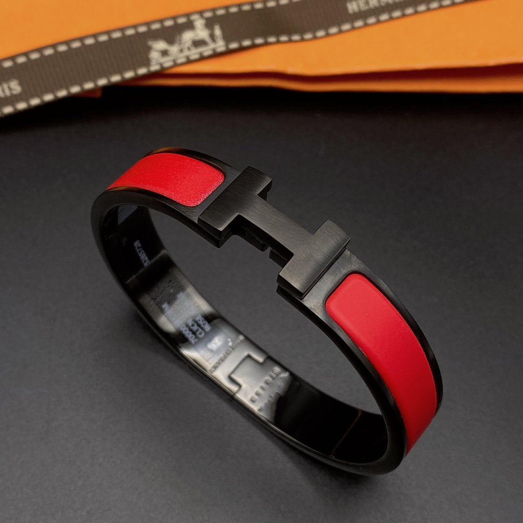[Aetheris]CLIC HM SO BLACK RED BRACELET