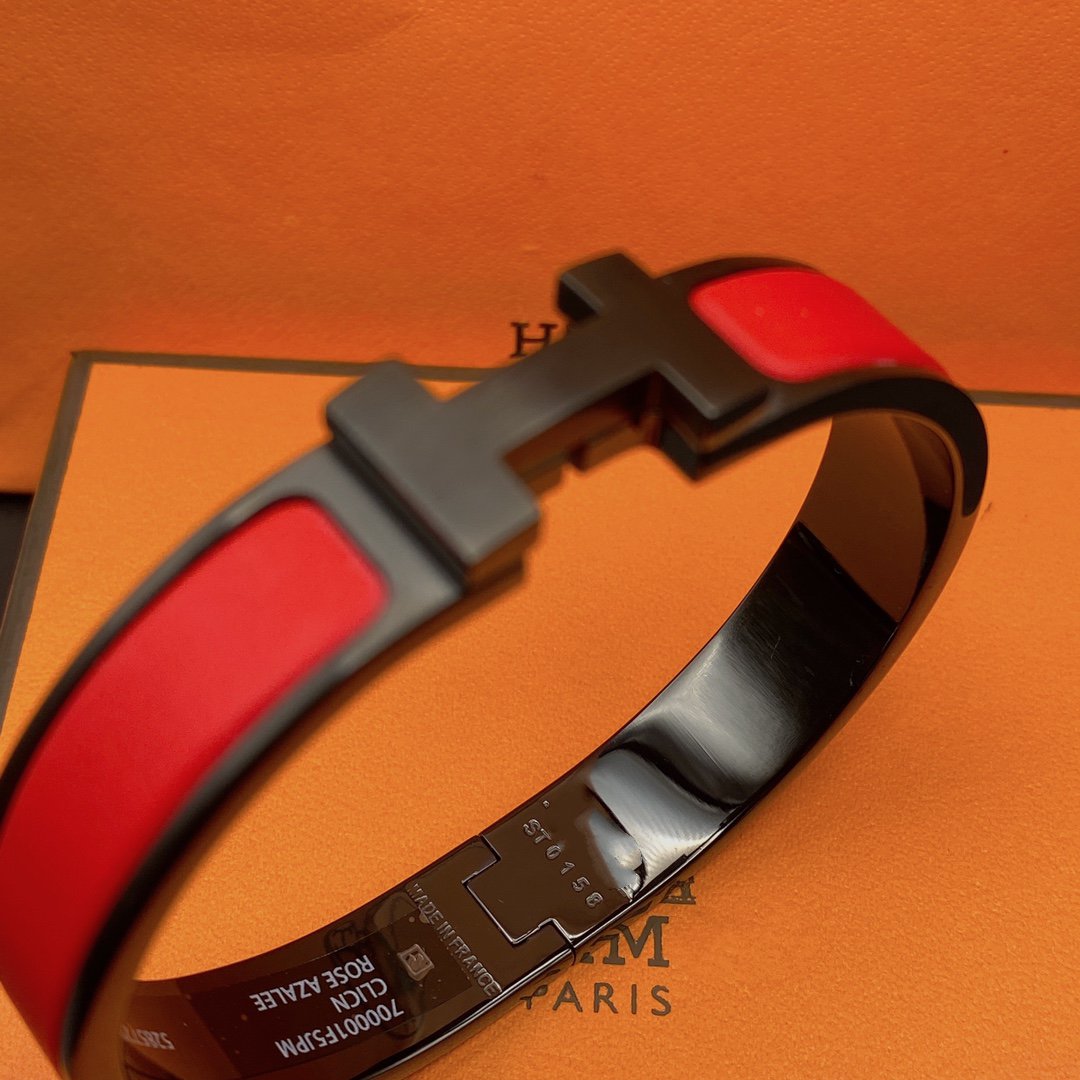 [Aetheris]CLIC HM SO BLACK RED BRACELET