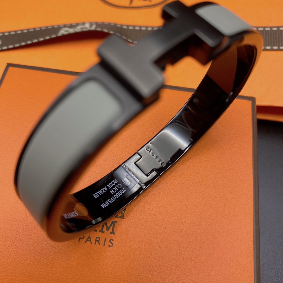 [Aetheris]CLIC HM SO BLACK GREY BRACELET
