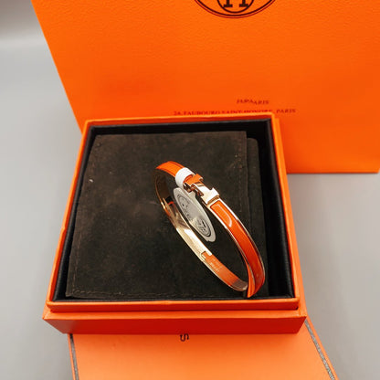[Aetheris]CLASSIC HM CLIC RED 8MM ENAMEL BRACELET