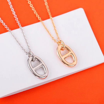 [Aetheris]HM PIG NOSE NECKLACE