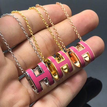 [Aetheris]H NECKLACE PINK