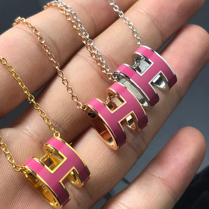 [Aetheris]H NECKLACE PINK