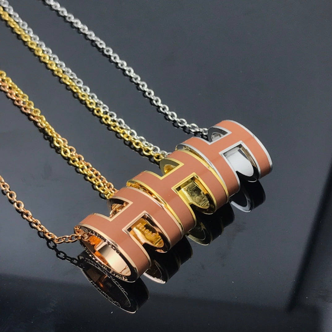 [Aetheris]H NECKLACE BROWN