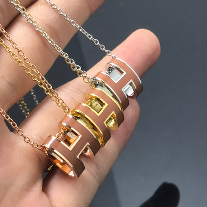[Aetheris]H NECKLACE BROWN