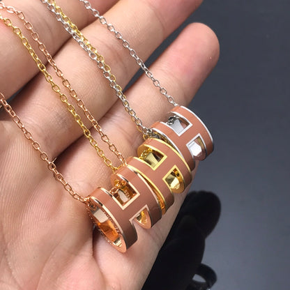 [Aetheris]H NECKLACE BROWN