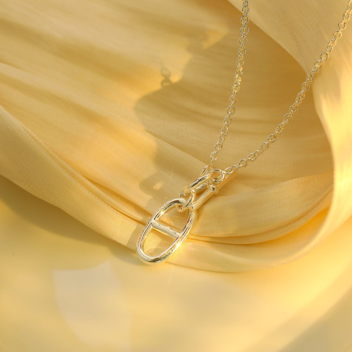 [Aetheris]HM CHAINE D'ANCRE PENDANT NECKLACE STERLING SILVER