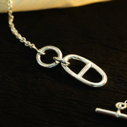 [Aetheris]HM CHAINE D'ANCRE PENDANT NECKLACE STERLING SILVER
