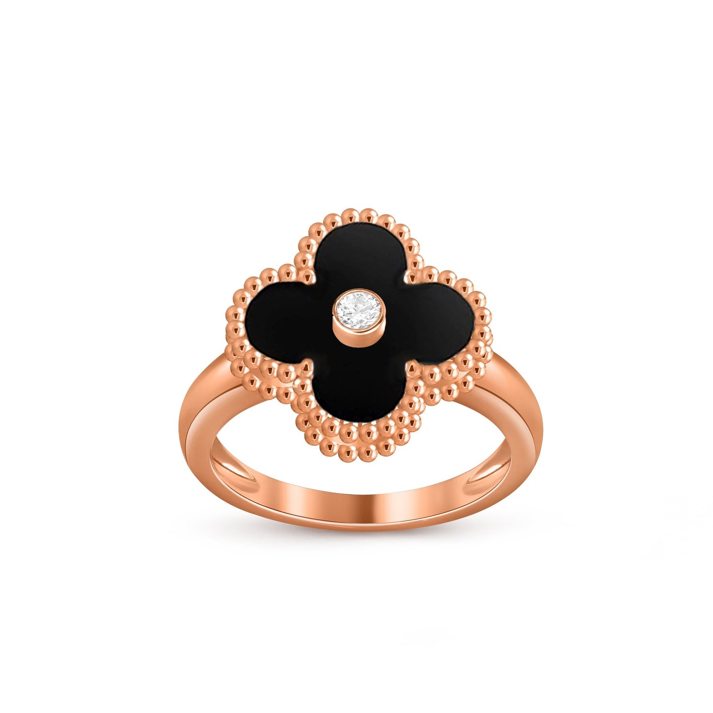 [Aetheris]KLEEBRETT-DIAMANT-AKZENT-RINGKOLLEKTION AUS ROSÉGOLD