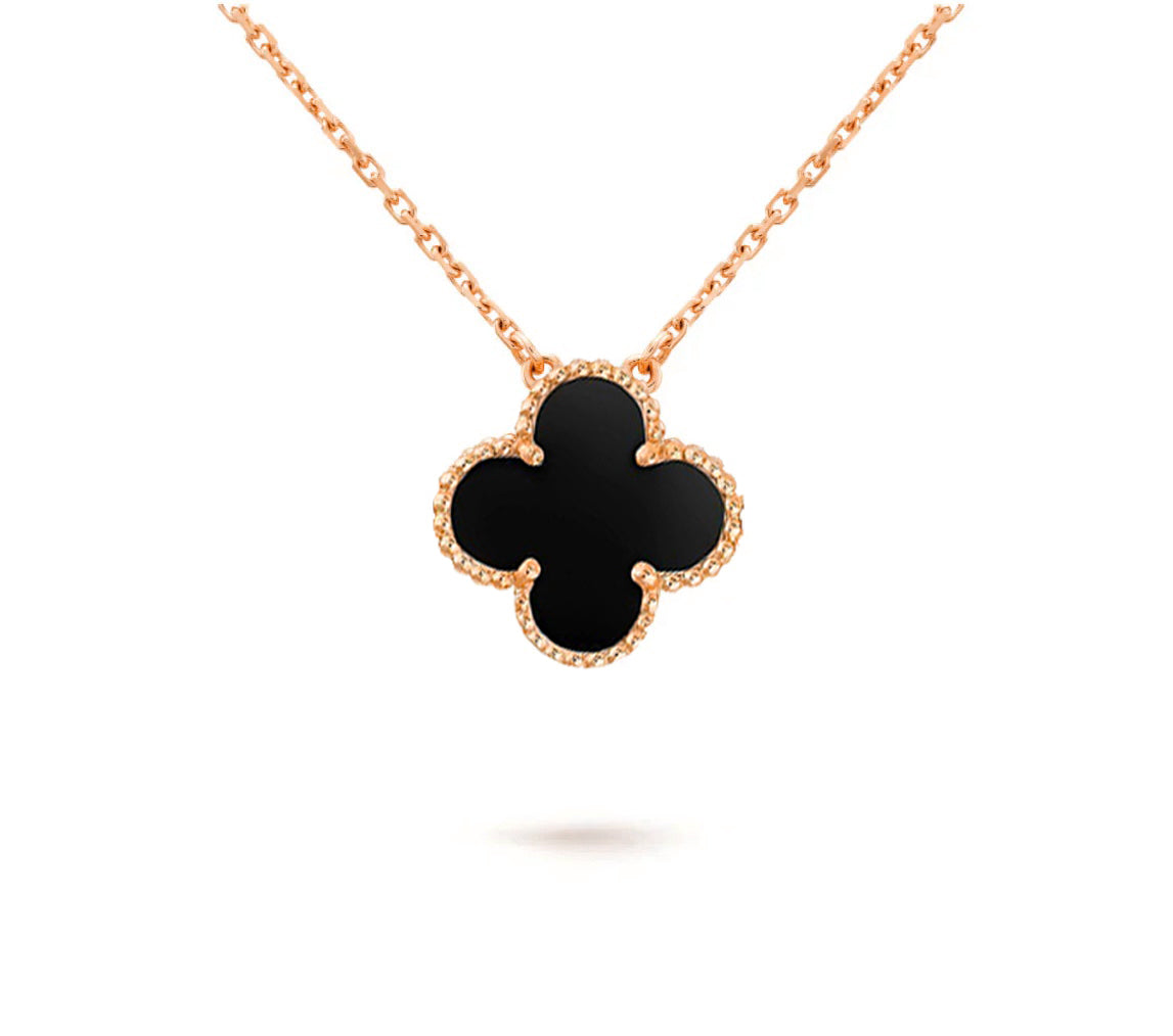 [Aetheris] 15MM KLEEBLUMEN ANHÄNGER KETTE KOLLEKTION