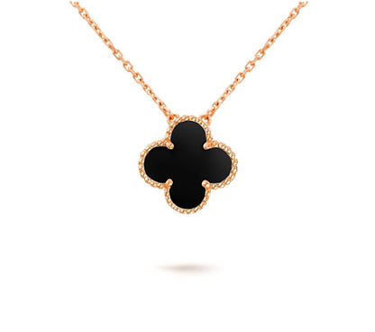 [Aetheris] 15MM KLEEBLUMEN ANHÄNGER KETTE KOLLEKTION