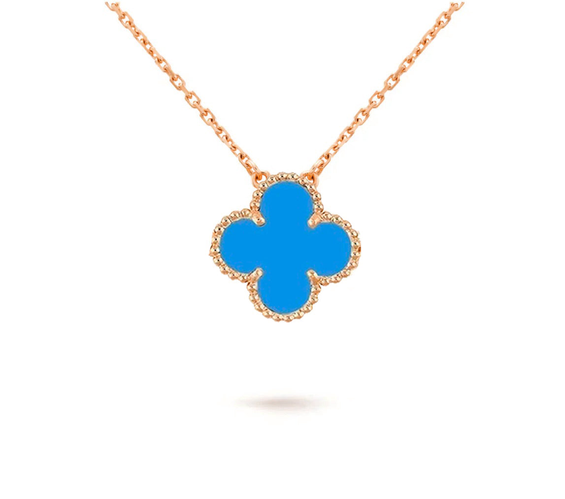 [Aetheris] 15MM KLEEBLUMEN ANHÄNGER KETTE KOLLEKTION
