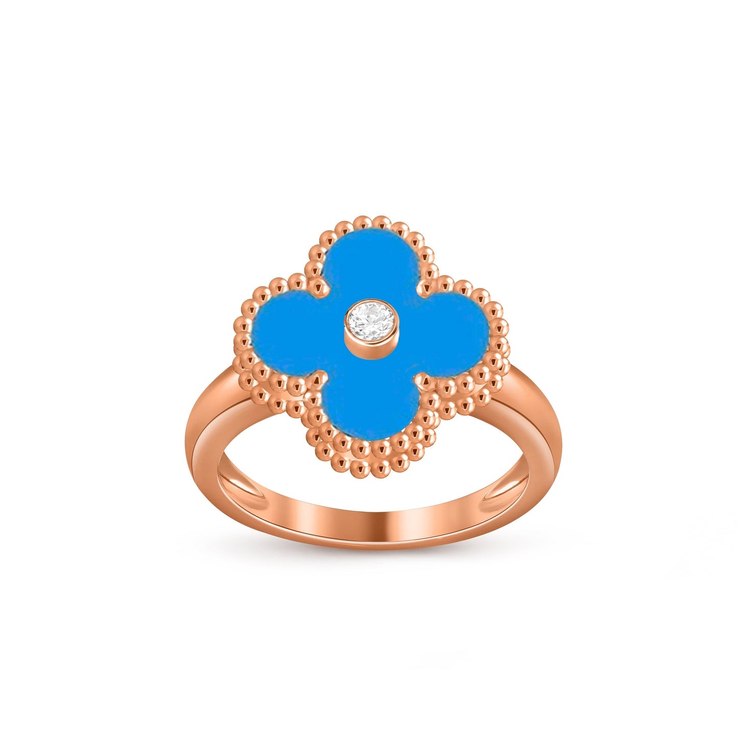 [Aetheris]KLEEBRETT-DIAMANT-AKZENT-RINGKOLLEKTION AUS ROSÉGOLD
