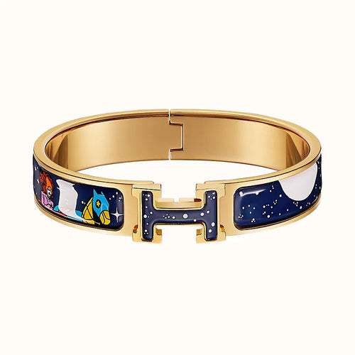 [Aetheris]H STAR AND MOON BRACELET 12MM