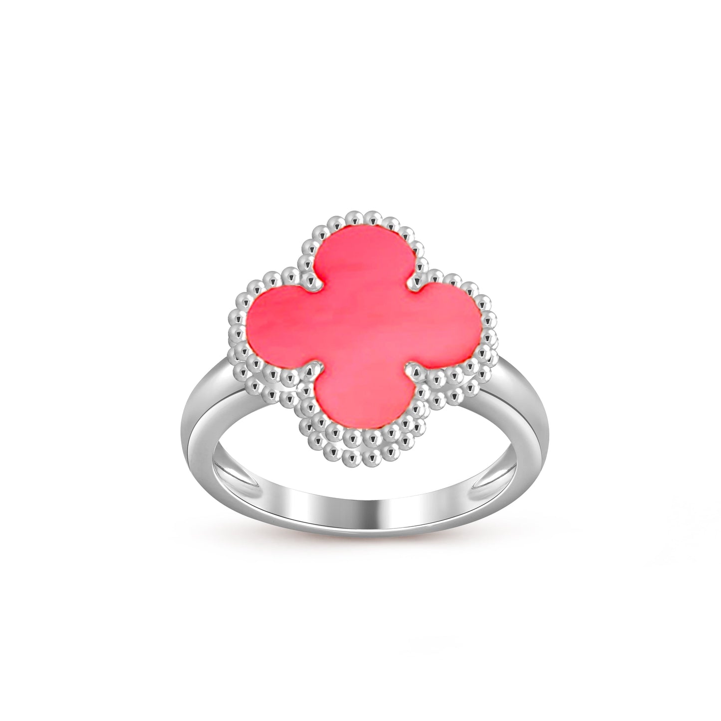 [Aetheris]LUCKY CLOVER VINTAGE WEISSGOLD-RINGKOLLEKTION