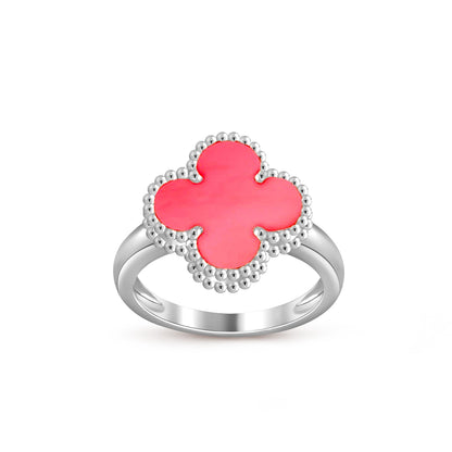 [Aetheris]LUCKY CLOVER VINTAGE WEISSGOLD-RINGKOLLEKTION