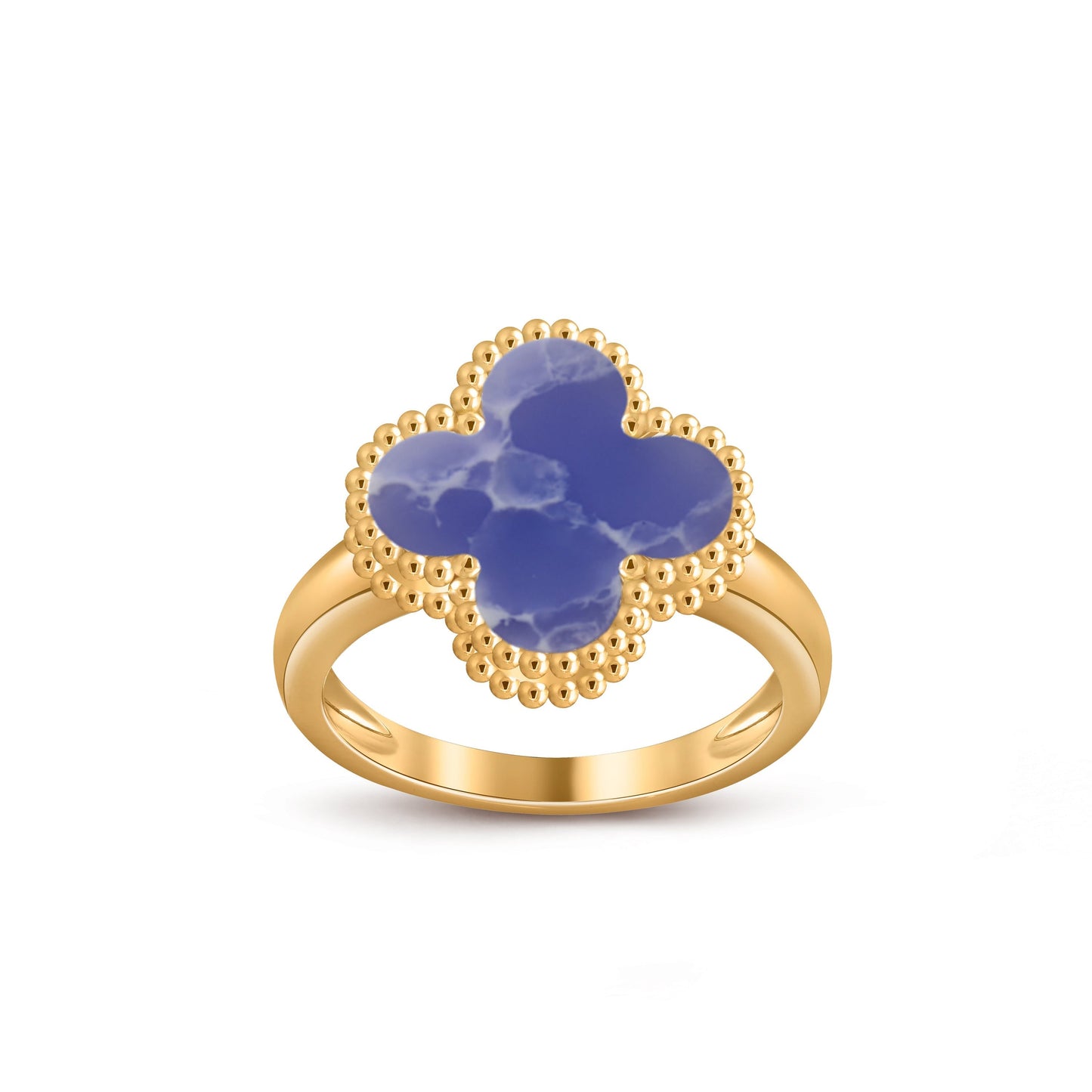 [Aetheris]LUCKY CLOVER VINTAGE GOLD RING COLLECTION