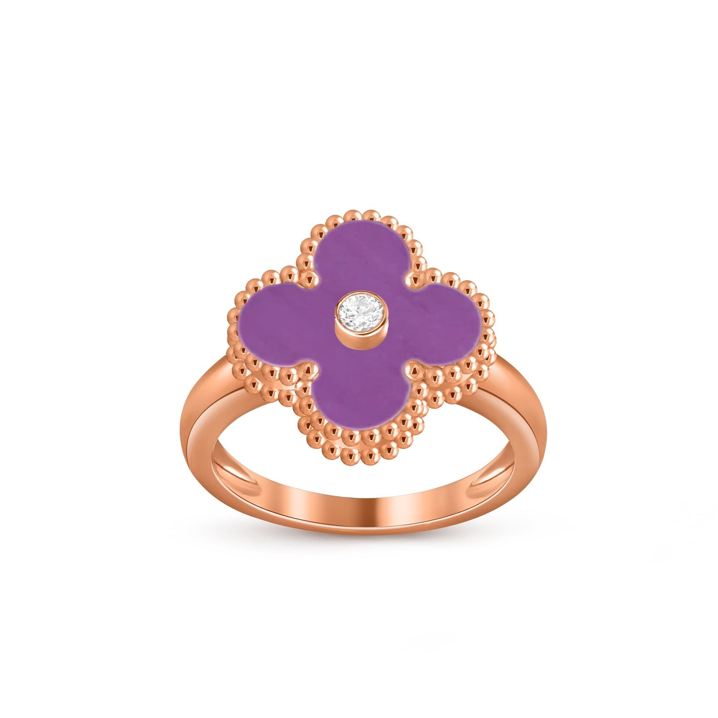[Aetheris]KLEEBRETT-DIAMANT-AKZENT-RINGKOLLEKTION AUS ROSÉGOLD