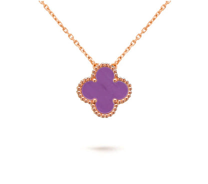 [Aetheris] 15MM KLEEBLUMEN ANHÄNGER KETTE KOLLEKTION