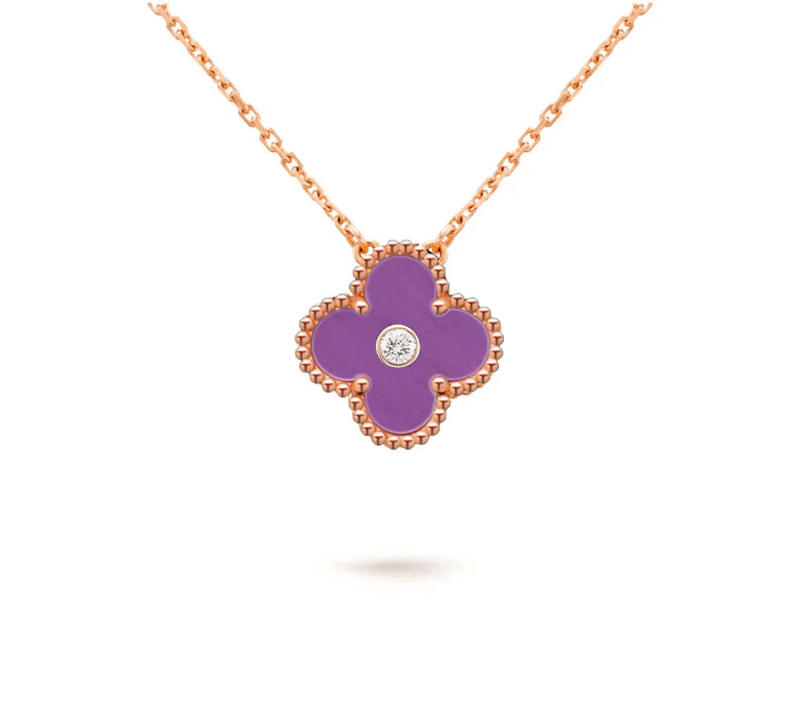[Aetheris] 15MM KLEEBLÜTEN-DIAMANT-ANHÄNGER-KOLLEKTION