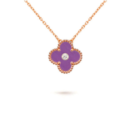 [Aetheris] 15MM KLEEBLÜTEN-DIAMANT-ANHÄNGER-KOLLEKTION